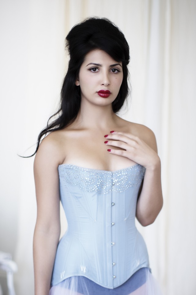 Gusseted Edwardian Demibust Corset