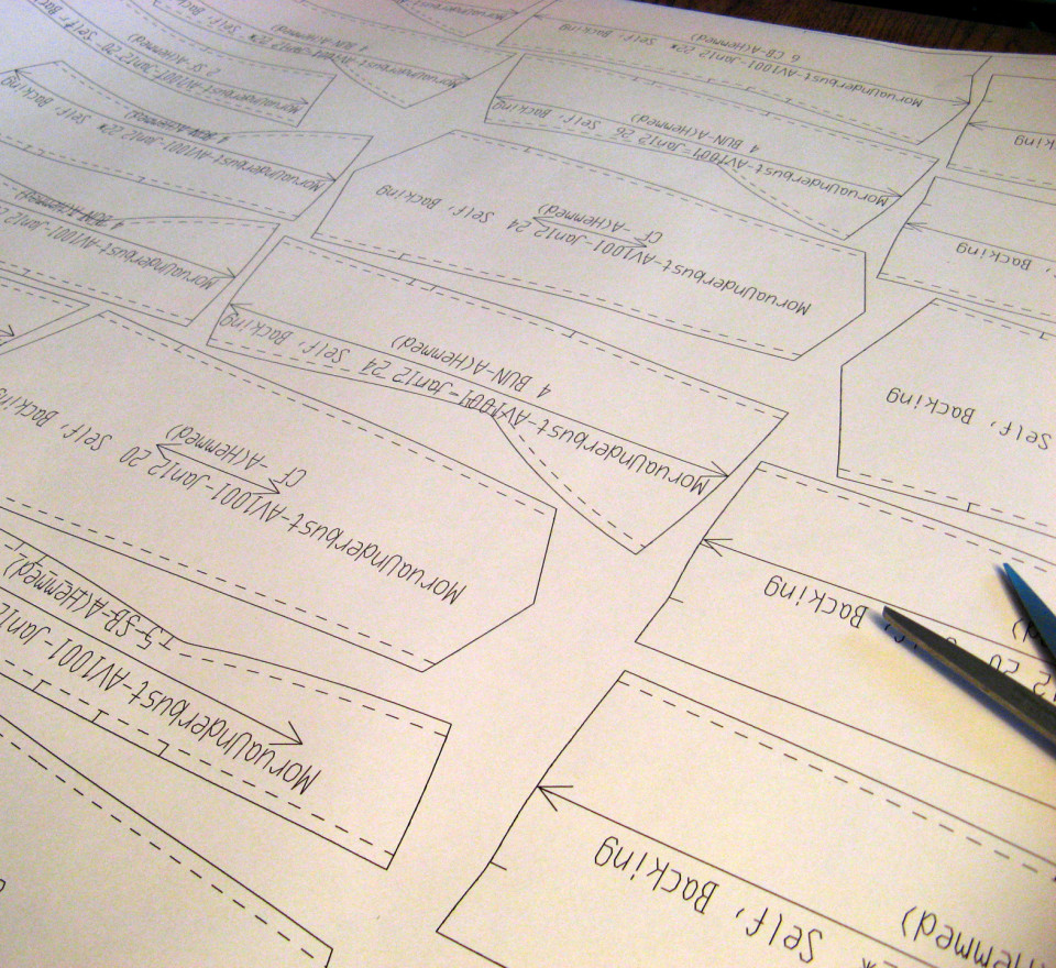 Morua Patterns will be used to make a corset in class